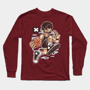 Nba action hero Long Sleeve T-Shirt